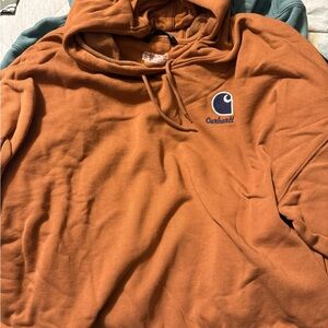 Women's Carhartt Classic Brown Oversized Hoodie